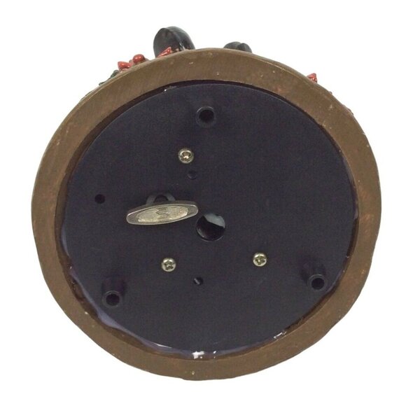 Here Comes Santa Claus Musical Figurine 1940 Design Milk Cookies Toy Bag - Picture 5 of 5